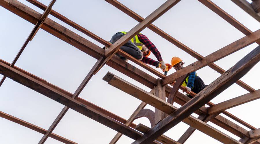 Professional gutter cleaning services in Lake George, MN